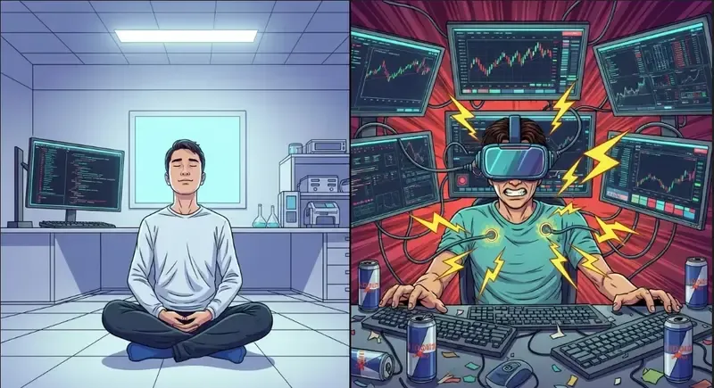 Testing chaos visualization showing edge cases spawning more edge cases